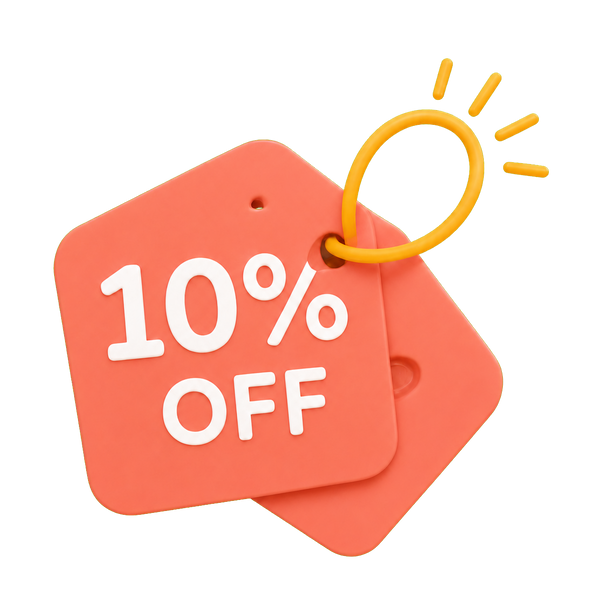 10% de desconto